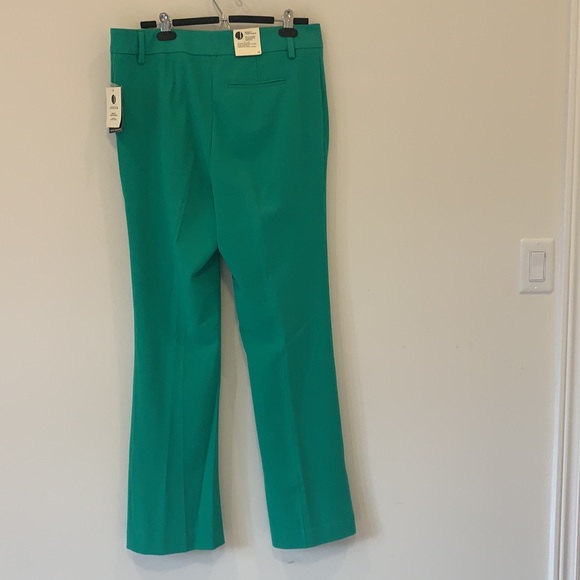 SZ 12 Dress Pants Bootcut Green - Picture 5 of 5